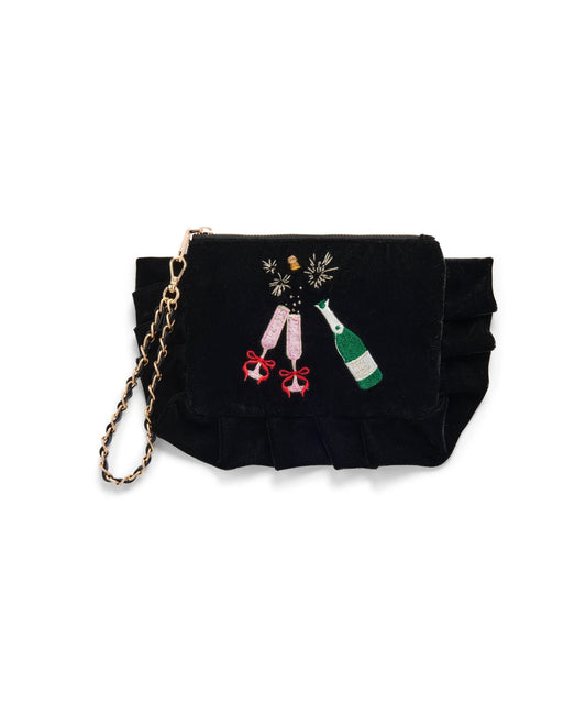 Shiraleah- Pop Wristlet- Black