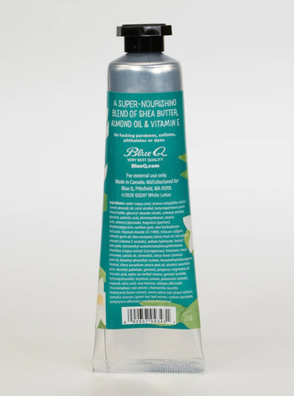 Blue Q- I’m A Delicate Fucking Flower Hand Cream- White Lotus Flower