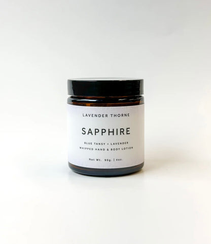 Lavender Thorne- Sapphire Whipped Body / Hand Lotion 4.0 oz