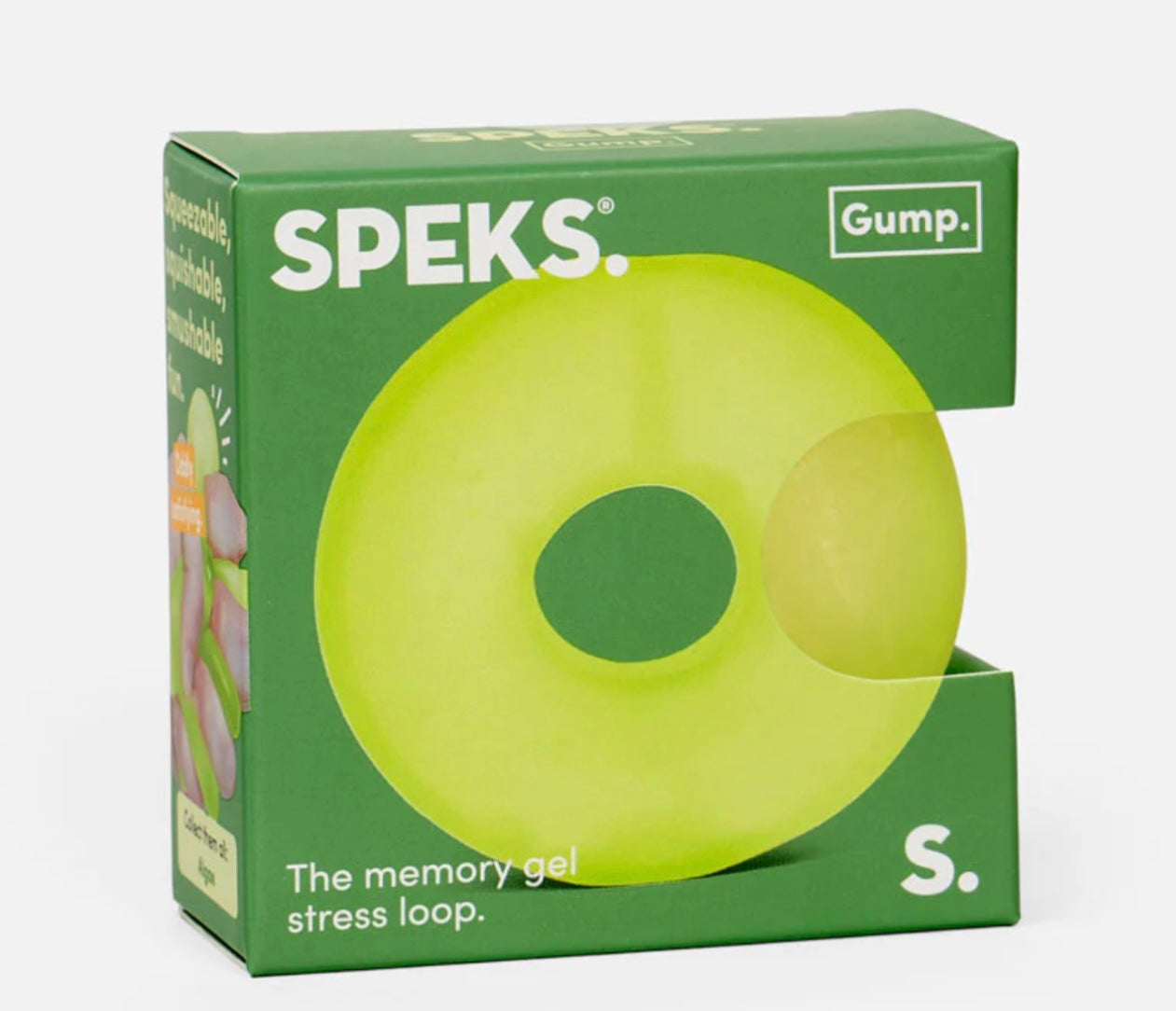 Speks- Memory Gel Stress Loop : Algae