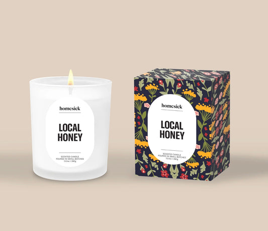Homesick- Local Honey Candle 13oz