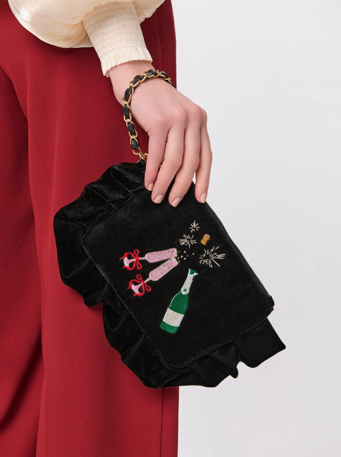 Shiraleah- Pop Wristlet- Black