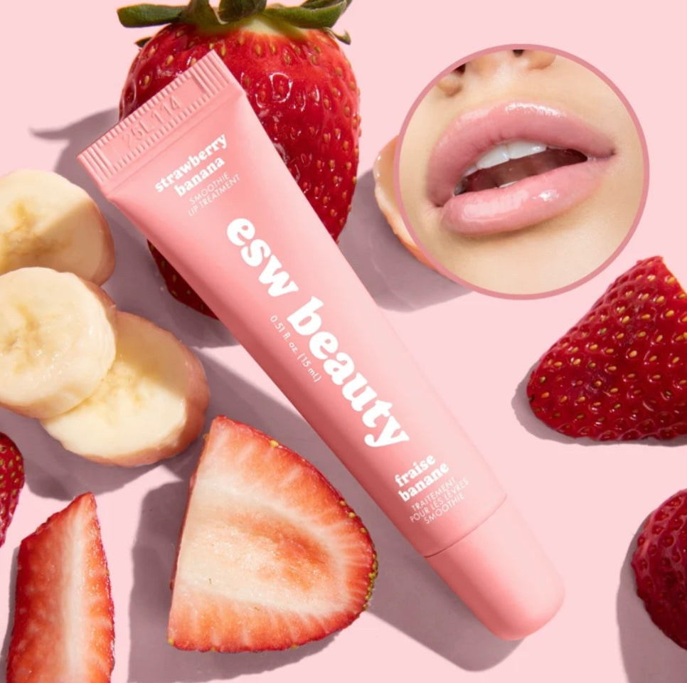 ESW Beauty- Strawberry Banana- Lip Smoothie Treatment