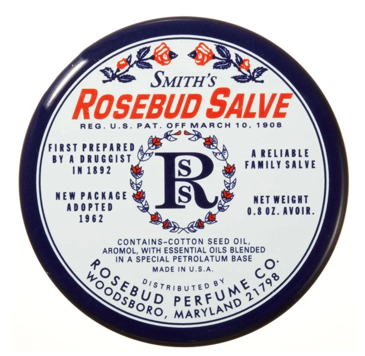 Rosebud Perfume Company- Rosebud Salve Lip Balm Tin
