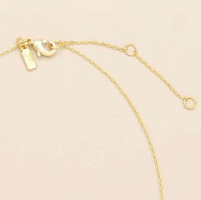 Scout- Pressed Flower Necklace- Cherry Blossom