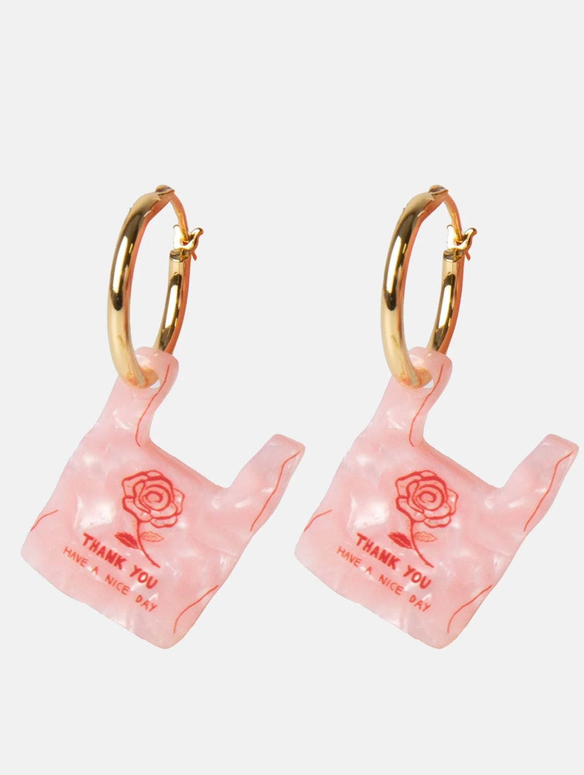 Eat My Socks- Earrings- Thank You Bag