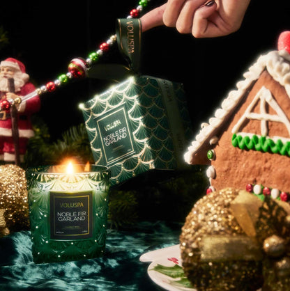 Voluspa- Noble Fir Garland Classic Candle