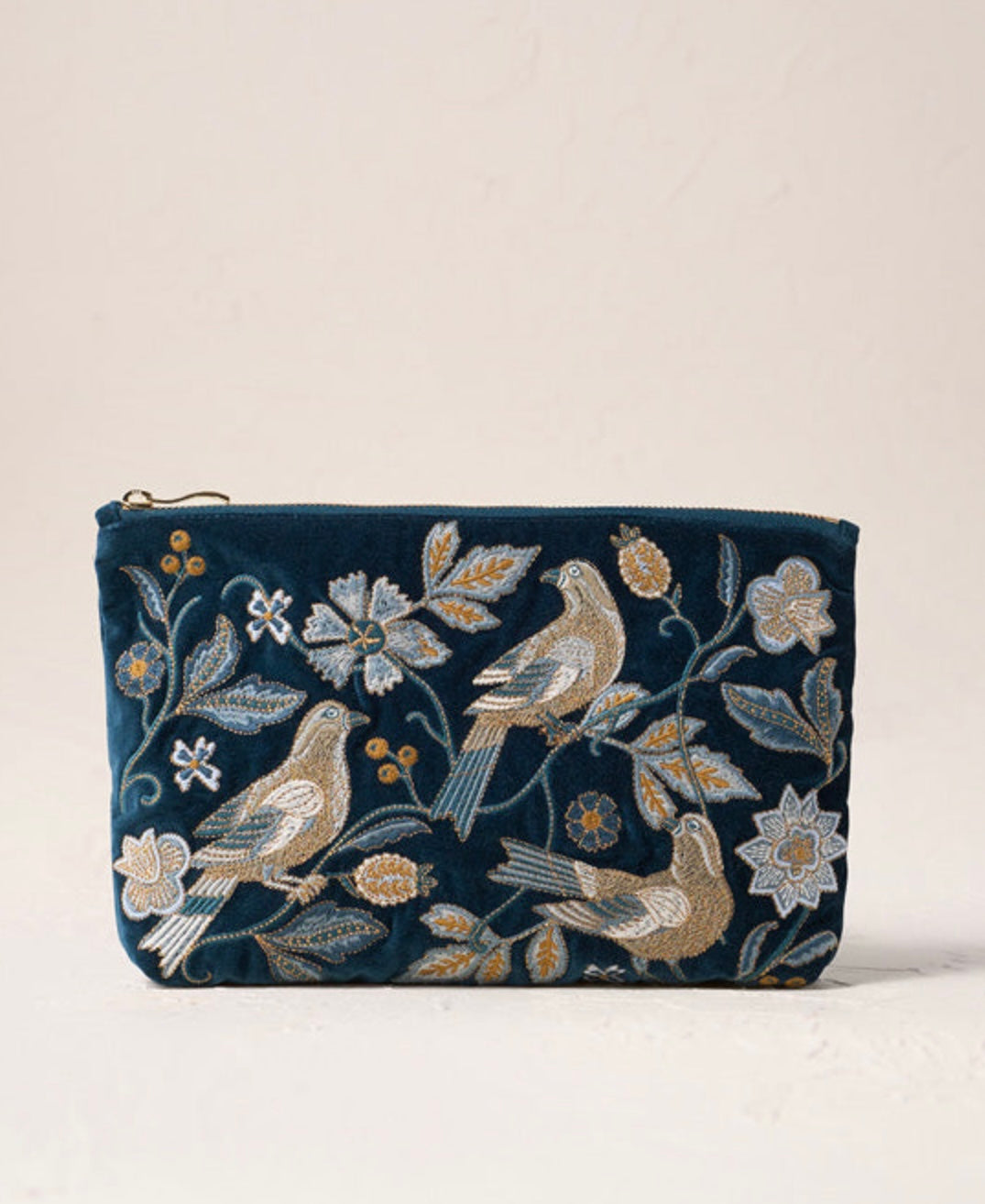 Elizabeth Scarlett- Botanical Birds Everyday Pouch