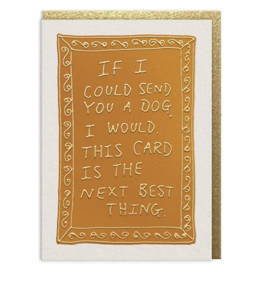 Ohh Deer- Send A Dog Greeting Card
