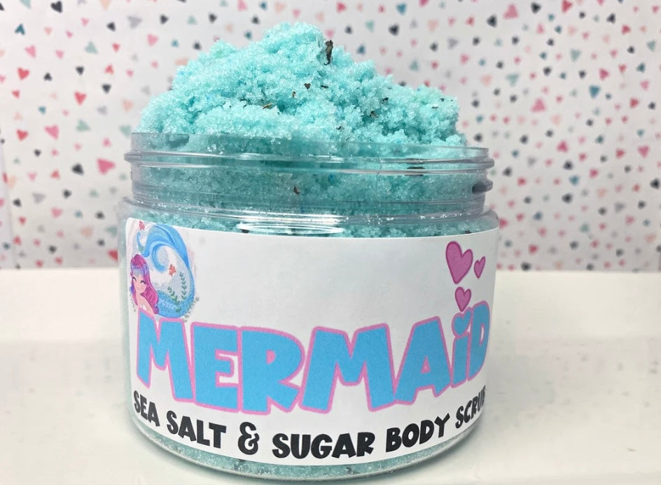 The Little Bubble- Mermaid Sea Salt & Sugar Body Scrub