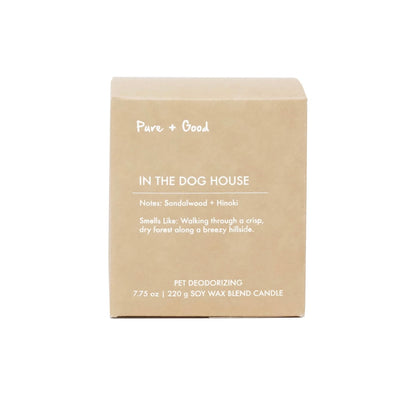 Pure + Good- In The Dog House Pet Deodorizing Candle- 7.75oz
