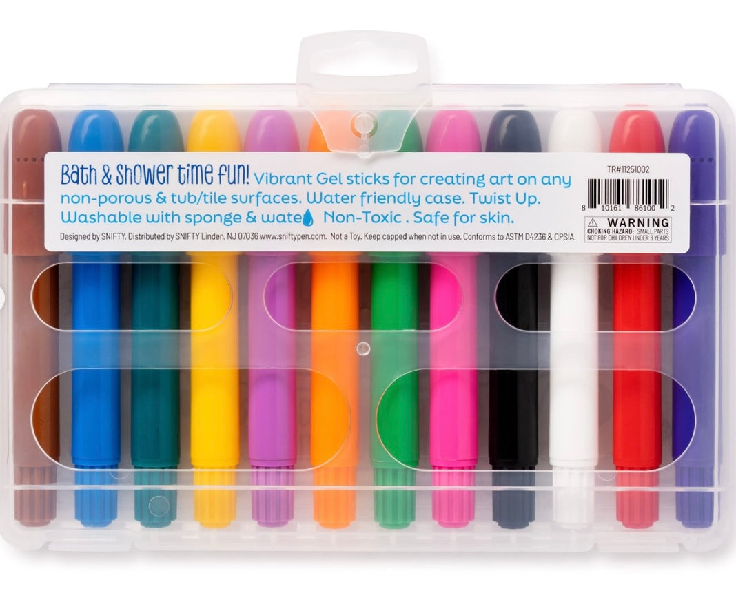 Snifty - Bath Flair - Color Gel Sticks for Bathtime