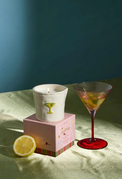 Paddywax- Bistro 8oz Martini Candle- Sparkling Bergamot