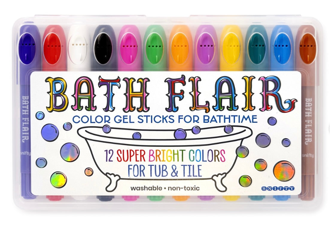 Snifty - Bath Flair - Color Gel Sticks for Bathtime