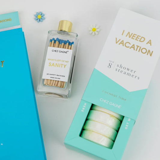 Chez Gagne I Need a Vacation Shower Steamers | Coconut Lime