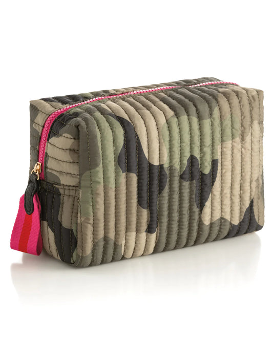 Shiraleah - Ezra Large Boxy Cosmetic Pouch - Camo