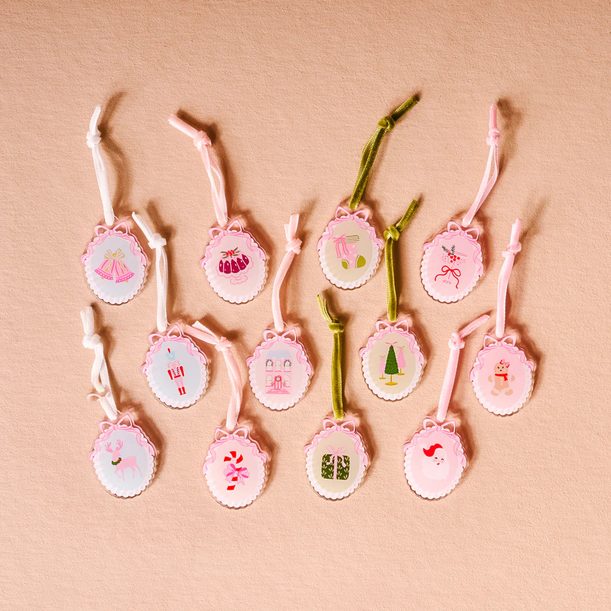 The Darling Effect - Holiday Advent Calendar & Mini Artificial Tree Bundle - COQUETTE CHRISTMAS