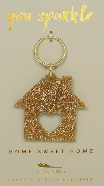 Lucky Feather - You Sparkle KeyChain