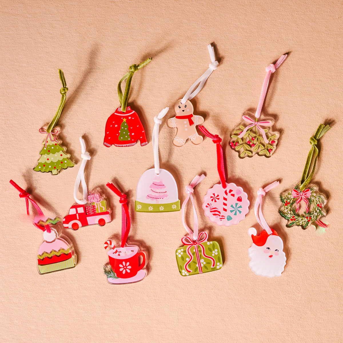 The Darling Effect - Holiday Advent Calendar & Mini Artificial Tree Bundle - CLASSIC CHRISTMAS