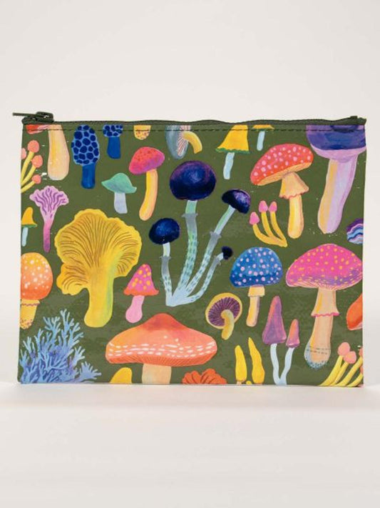 Blue Q - Large Zip Bags - Mushrooms