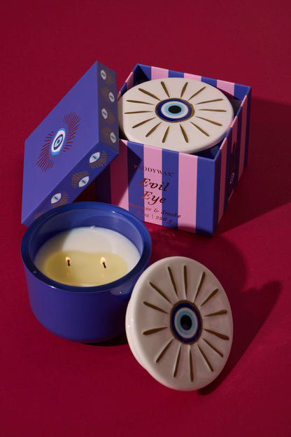 PADDYWAX - Evil Eye Candle - Incense & Smoke
