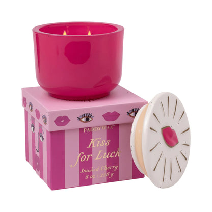 PADDYWAX - Kiss for Luck Candle - Smoked Cherry