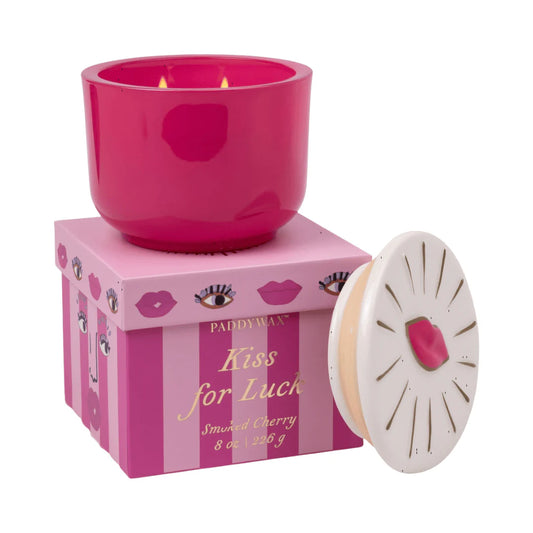 PADDYWAX - Kiss for Luck Candle - Smoked Cherry