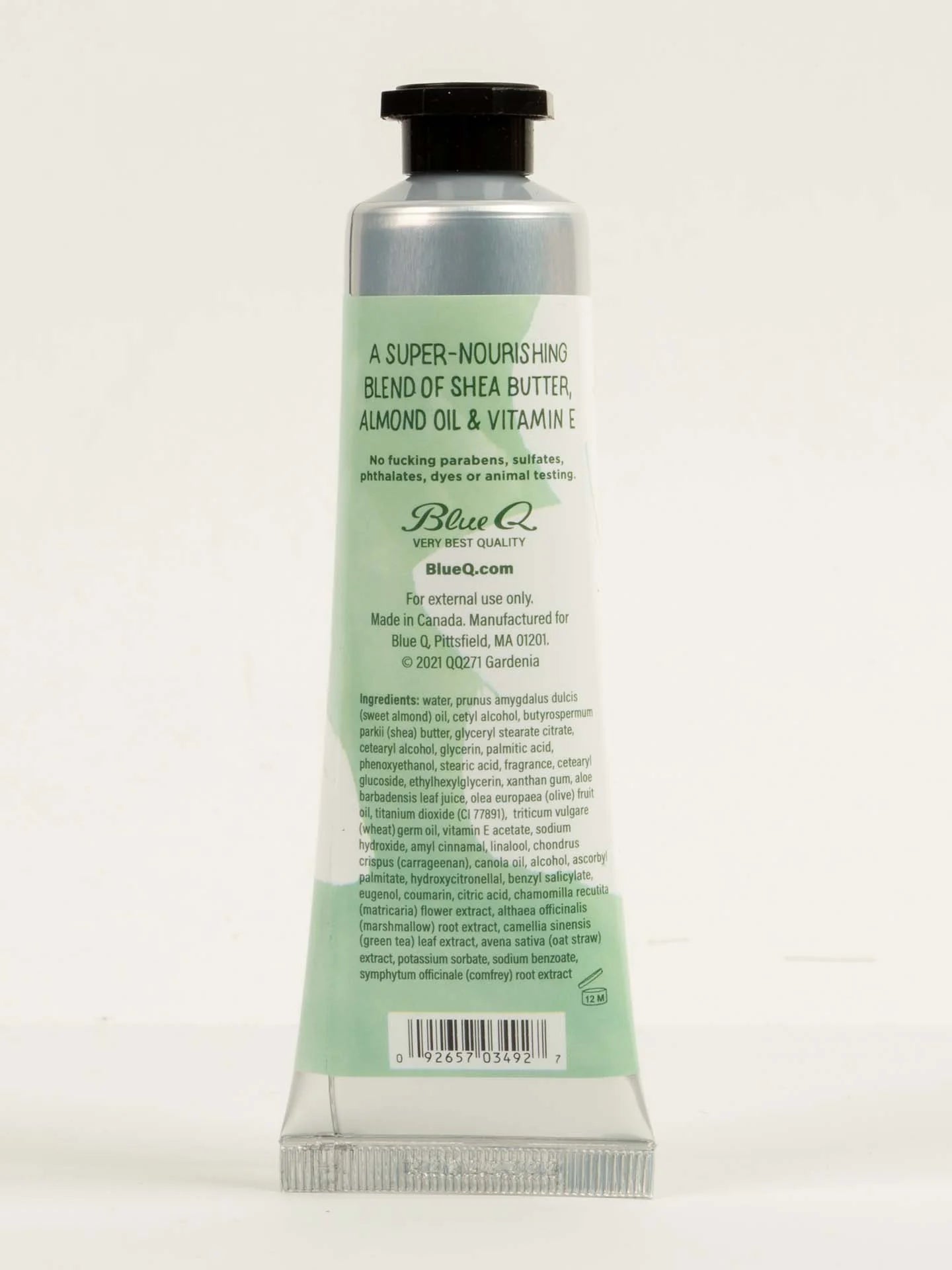 Blue Q - I'm a Delicate Fucking Flower Hand Cream - Gardenia & A Bit Of Sandalwood