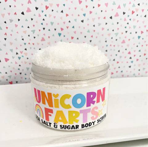 The Little Bubble - Unicorn Farts Sea Salt and Sugar Body Scrub