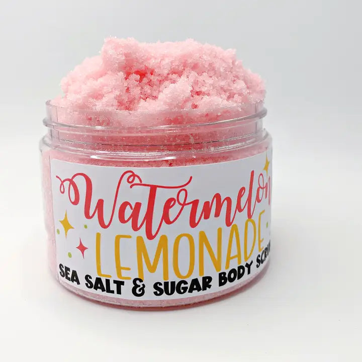 The Little Bubble - Watermelon Lemonade Sea Salt and Sugar Body Scrub