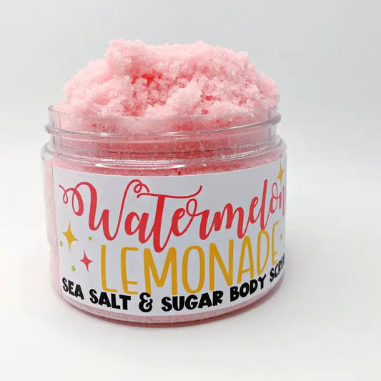 The Little Bubble - Watermelon Lemonade Sea Salt and Sugar Body Scrub