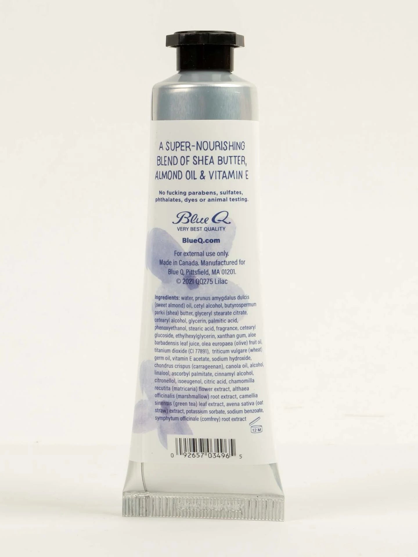 Blue Q - I'm a Delicate Fucking Flower Hand Cream - Lilac With Some Basil & Rose