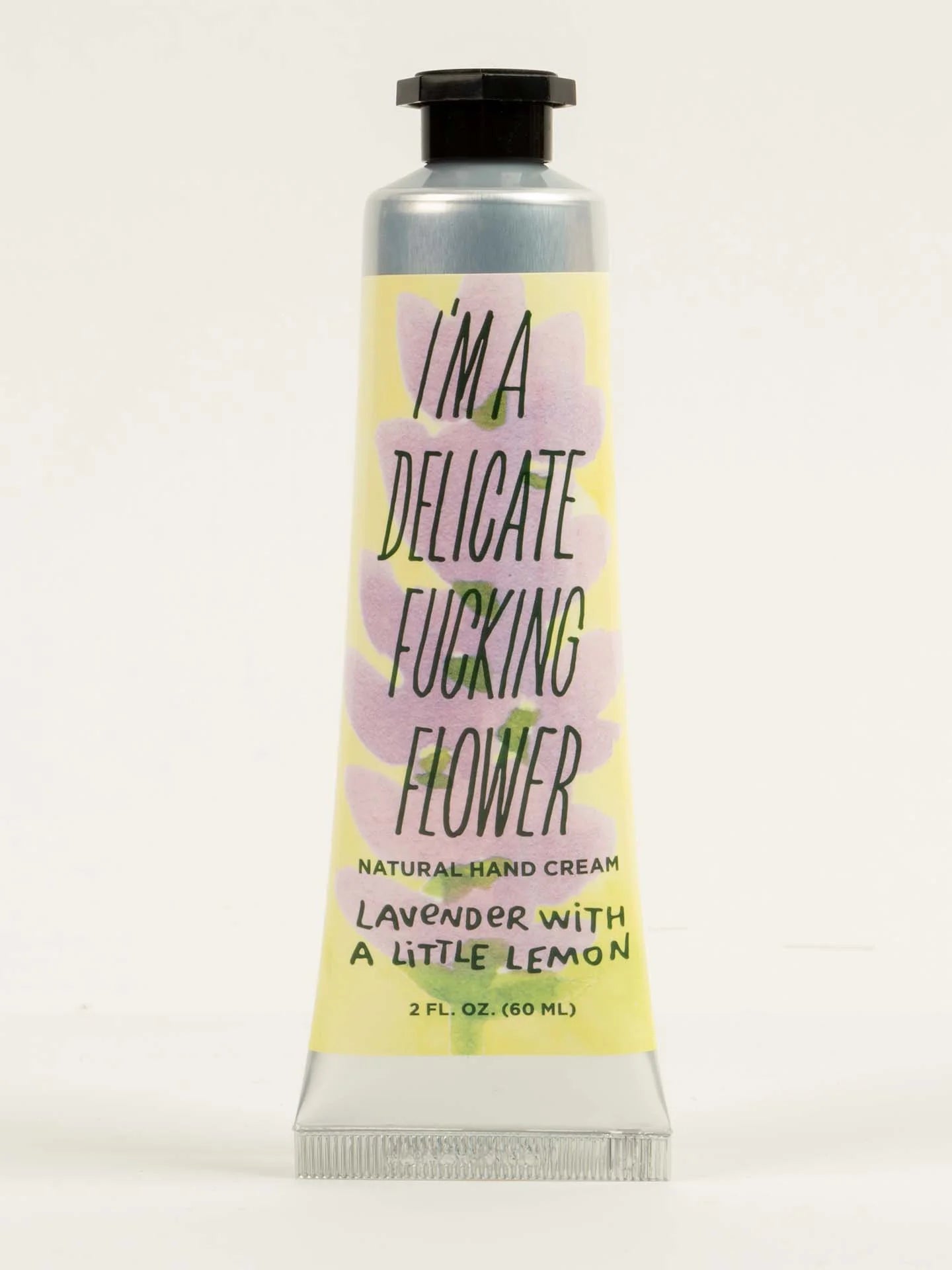 Blue Q - I'm a Delicate Fucking Flower Hand Cream - Lavender With A Little Lemon