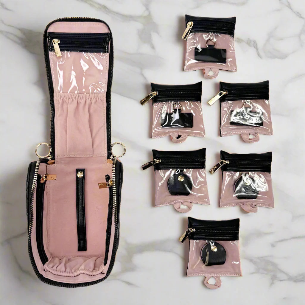 PurseN - Train Jewelry Case - Timeless Quilted