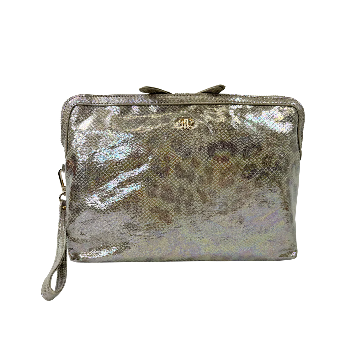PurseN - Wristlet Makeup Case - Glimmer Leopard