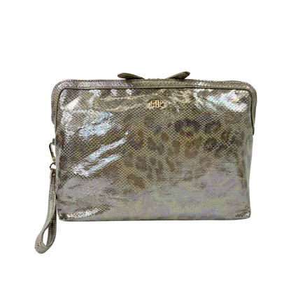 PurseN - Wristlet Makeup Case - Glimmer Leopard