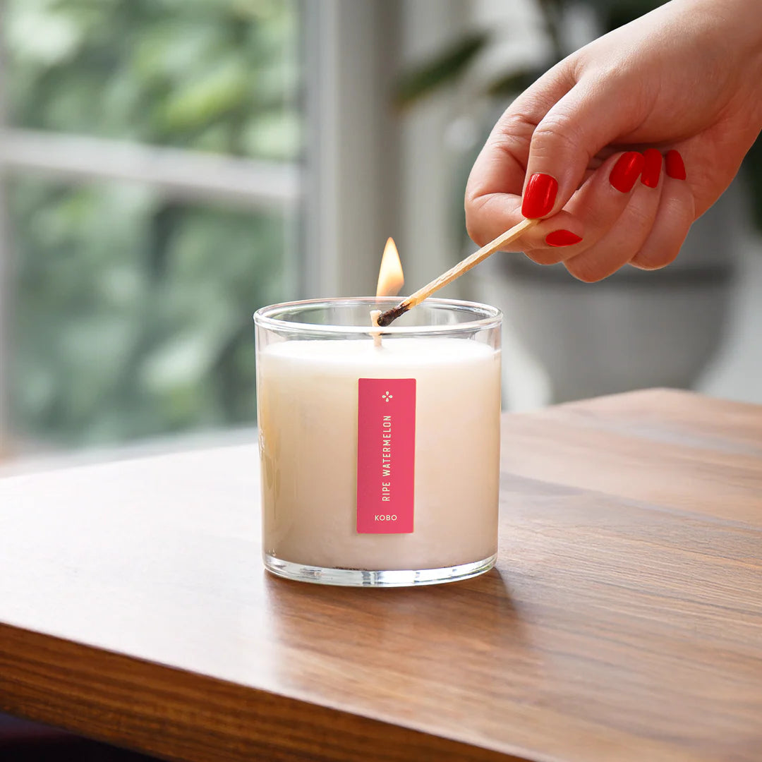 KOBO - Ripe Watermelon - Plant the Box Candle - 9oz.