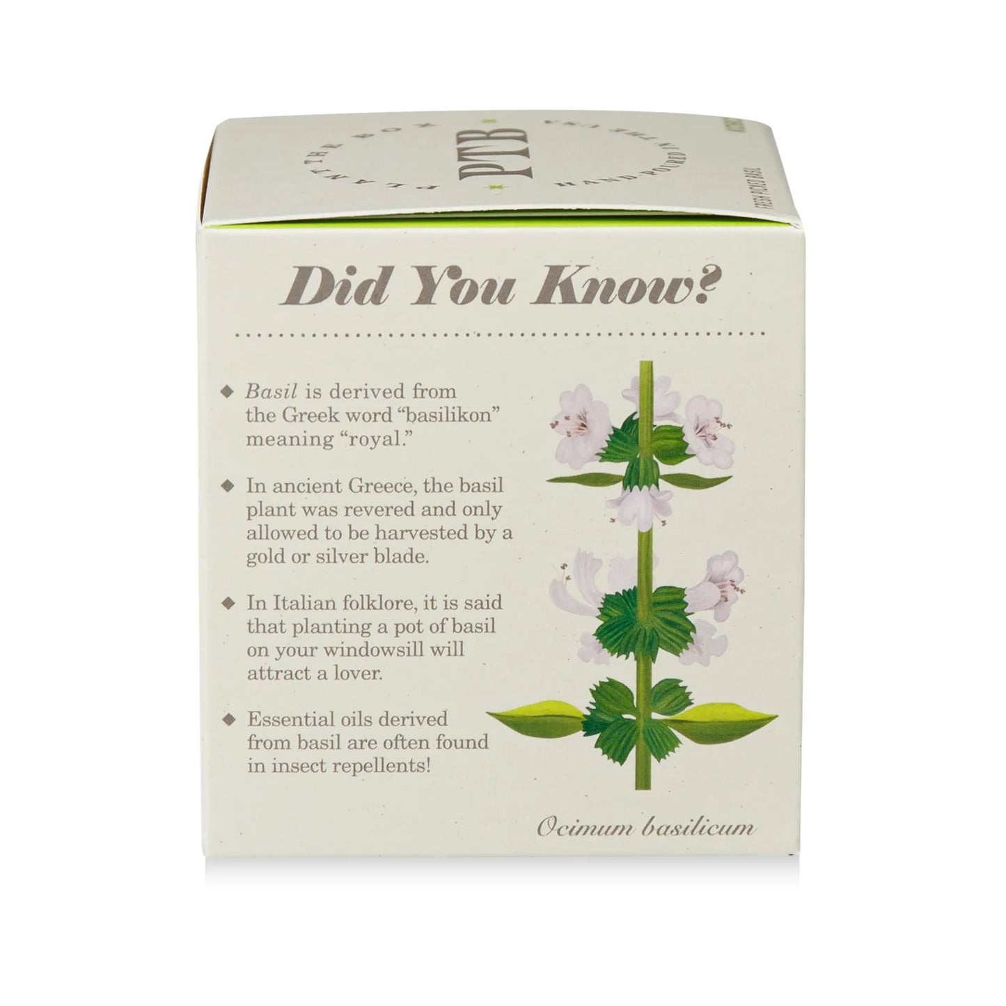 KOBO - Fresh Picked Basil - Plant the Box Candle - 9oz.
