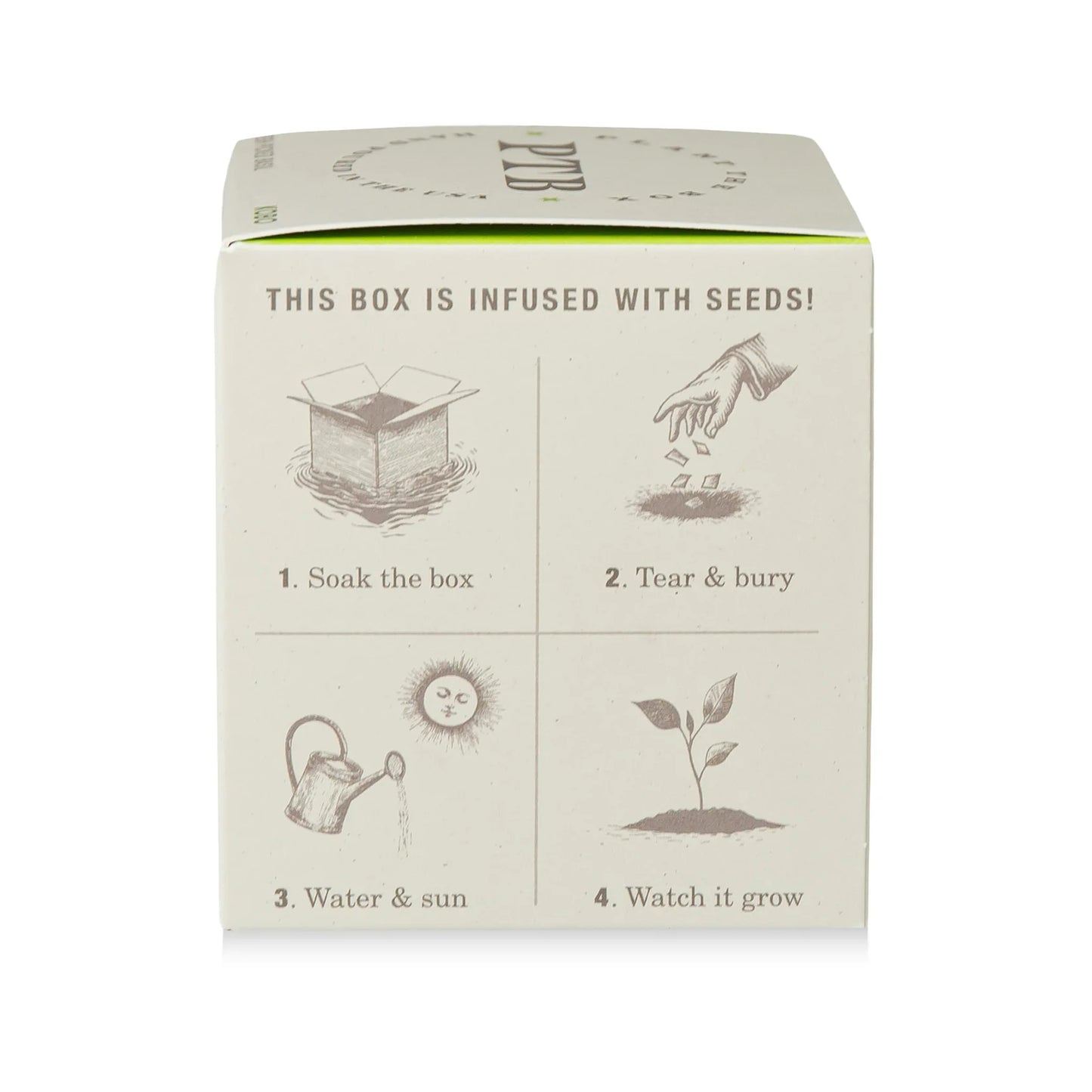 KOBO - Fresh Picked Basil - Plant the Box Candle - 9oz.