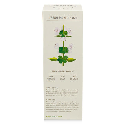 KOBO - Fresh Picked Basil - Plant the Box Diffuser - 4oz
