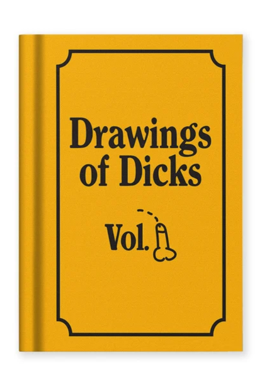 Ohh Deer- Drawing of D*cks Hardback Notebook