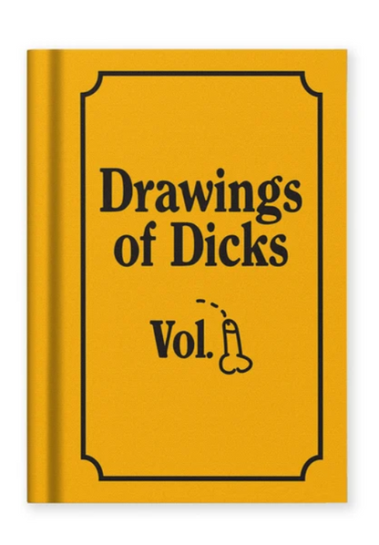 Ohh Deer- Drawing of D*cks Hardback Notebook