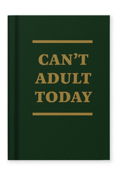 Ohh Deer- Can’t Adult Today Hardback Notebook