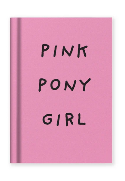 Ohh Deer- Pink Pony Girl Hardback Notebook