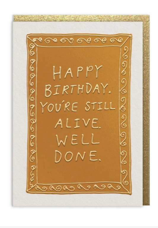 Ohh Deer- Still Alive Greeting Card