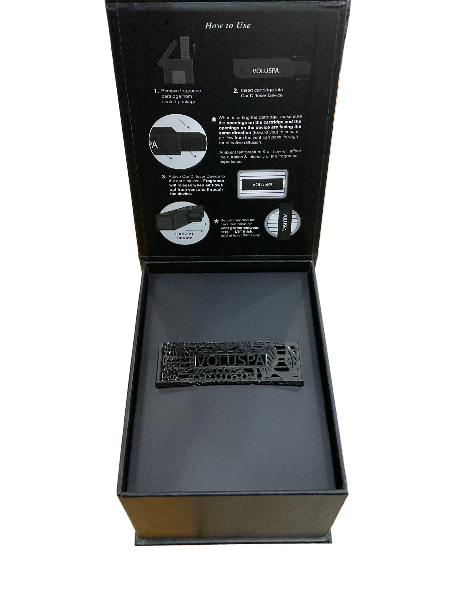 Voluspa- Car Diffuser Goji Torocco Orange