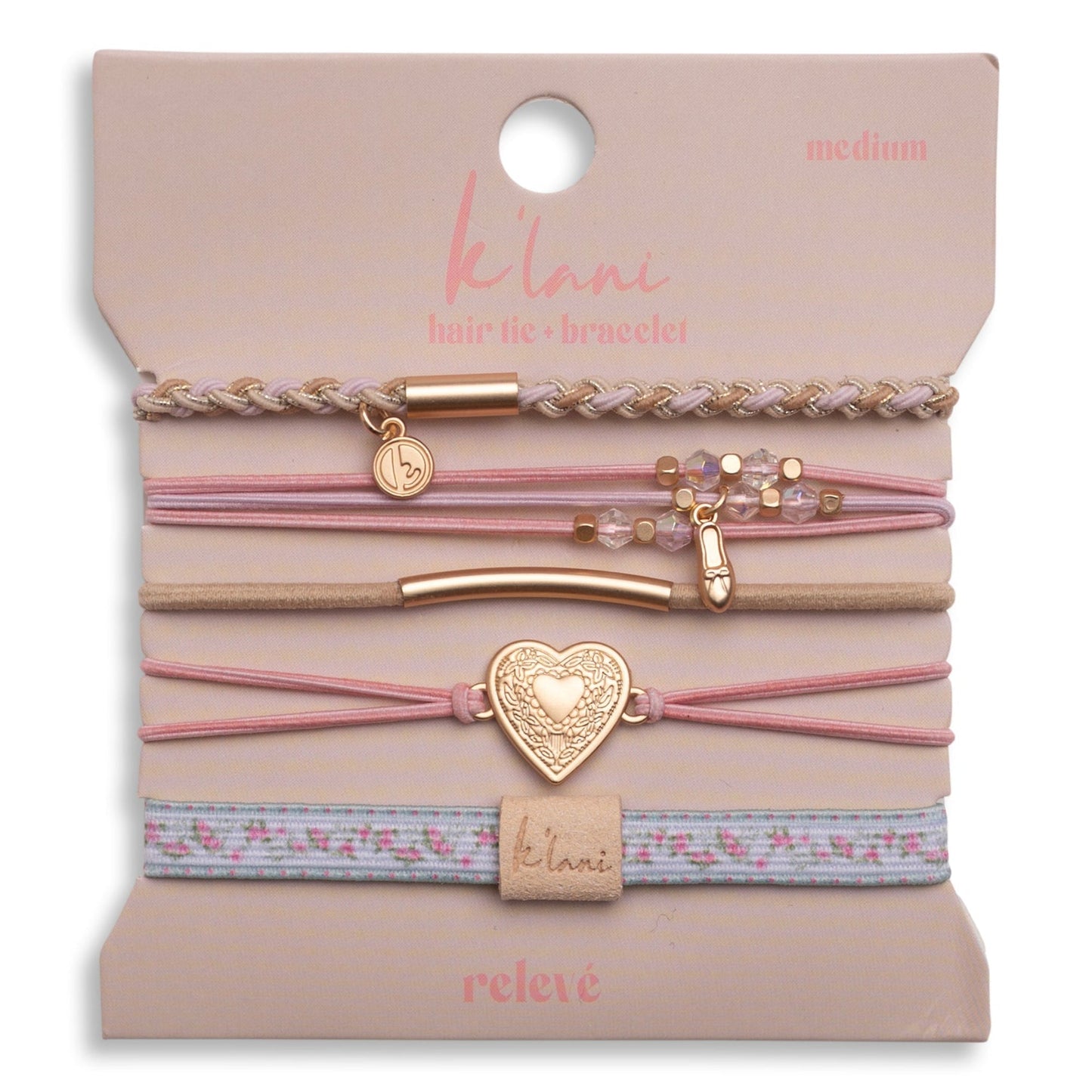 K’Lani - Hair Tie Bracelets “Relevé” (size medium)