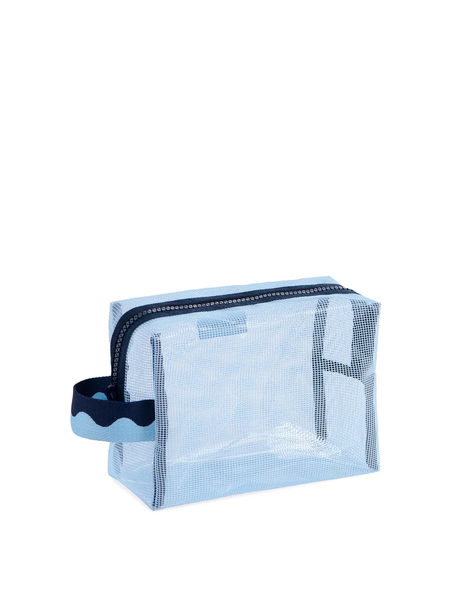 Shiraleah - Camden Mesh Zip Pouch - Blue