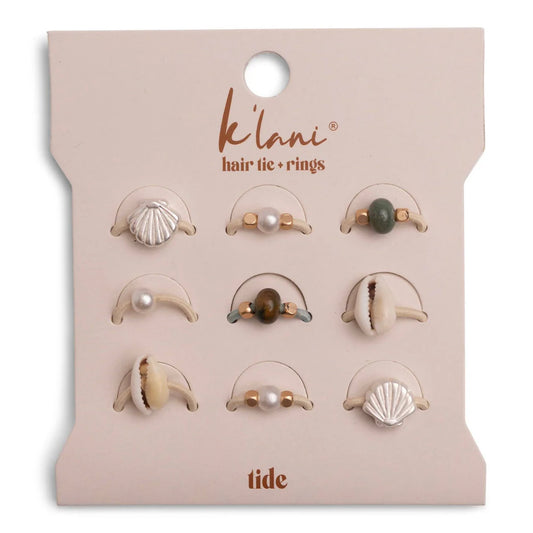 K’Lani - Hair Tie Rings “Tide” (size medium)