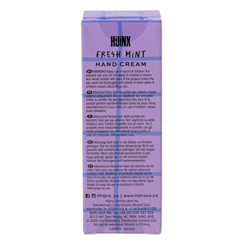 HiJiNX - Star Power - Fresh Mint Hand Cream